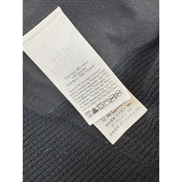 Eddie Bauer First Ascent Jacket Men Large Black Hooded Softshell Ski Hiking Coat - Picture 5 of 16